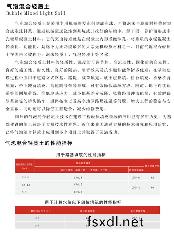 眉山氣泡輕質土