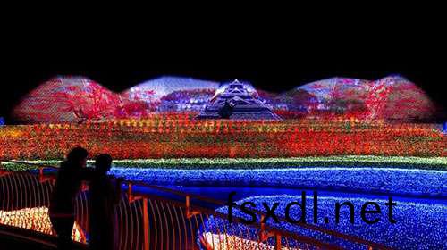 最壮观(guan)的冬季(ji)灯(deng)光(guang)秀在日本呈(cheng)现(xian)